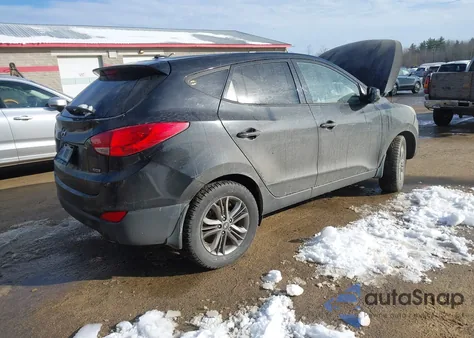 2015 Hyundai Tucson Gls from USA, damaged, VIN KM8JTCAF9FU031552